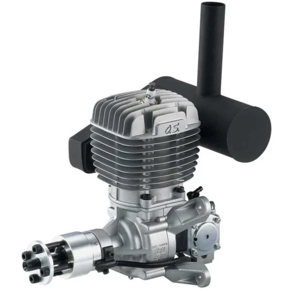 0 S GT60 60CC Engine with Muffler\n\nCompatible with 2.2m class acro planes, 1/4 to 1/3 scale planes